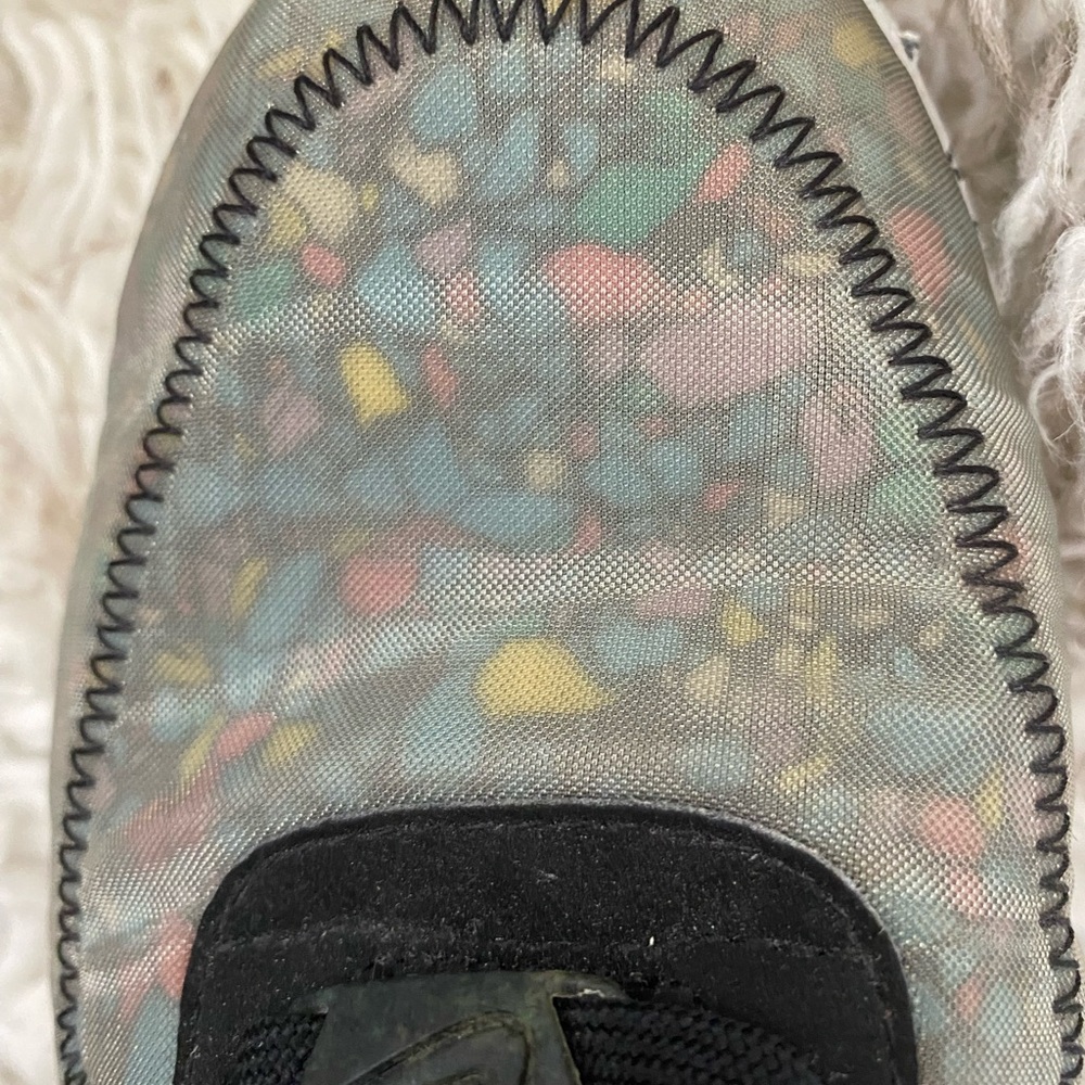 Nike Air Force 1 Black and Gray Low Crater Photon Dust Women's Sneakers size 8.5 - Picture 4 of 4